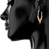 24K Traditional Gold Bali Earrings (SJ_635)