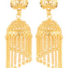 Traditional Gold Designer Jhumki Earrings (SJ_653)