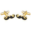 Funky & Stylish Cufflinks for Men - Moustache Design (SJ_7051) - Shining Jewel