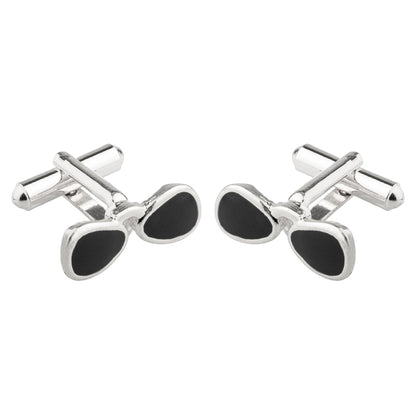 Funky & Stylish Cufflinks for Men - Sunglasses Design (SJ_7054) - Shining Jewel