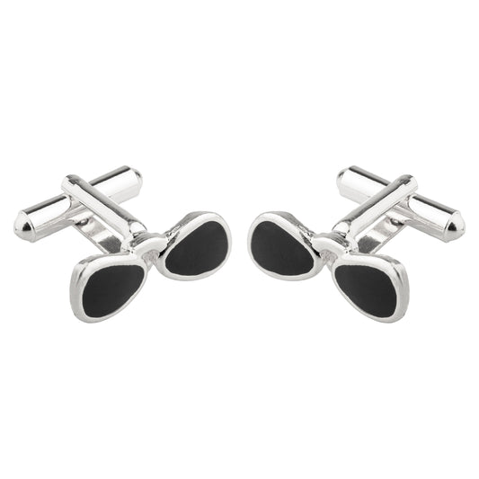 Funky & Stylish Cufflinks for Men - Sunglasses Design (SJ_7054) - Shining Jewel