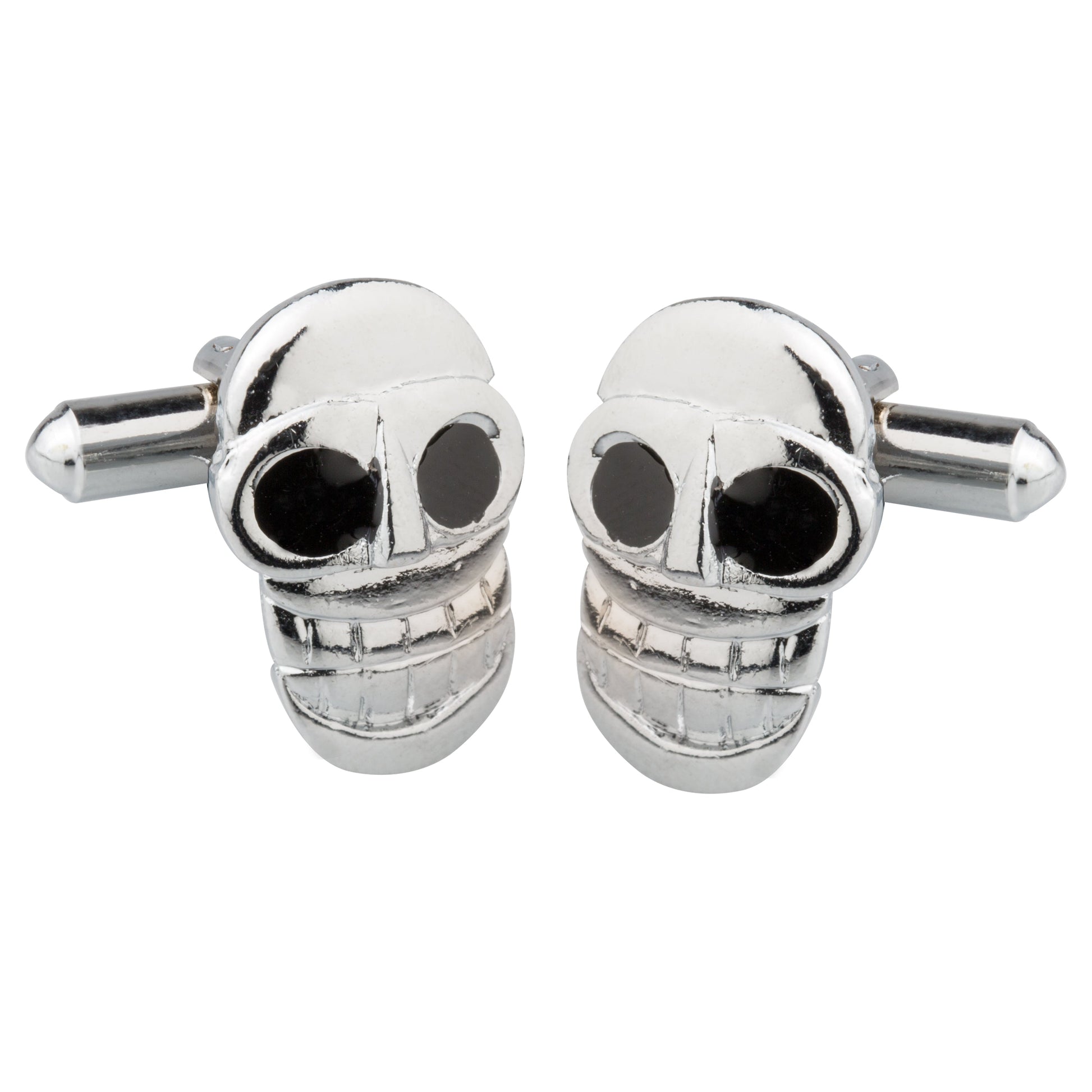 Funky & Stylish Cufflinks for Men - Skull Design (SJ_7055) - Shining Jewel