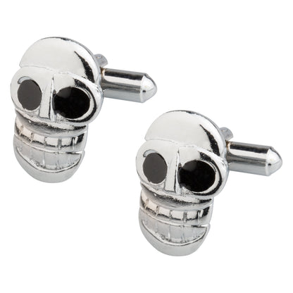 Funky & Stylish Cufflinks for Men - Skull Design (SJ_7055)