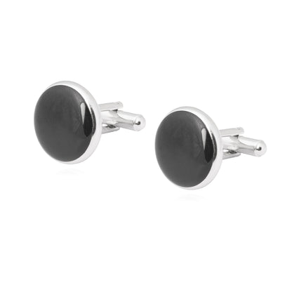 925 Silver Designer Tuxedo Cufflinks For Men (SJ_7066) - Shining Jewel