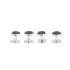 925 Silver Designer Tuxedo Cufflinks + Buttons Set For Men (SJ_7067) - Shining Jewel