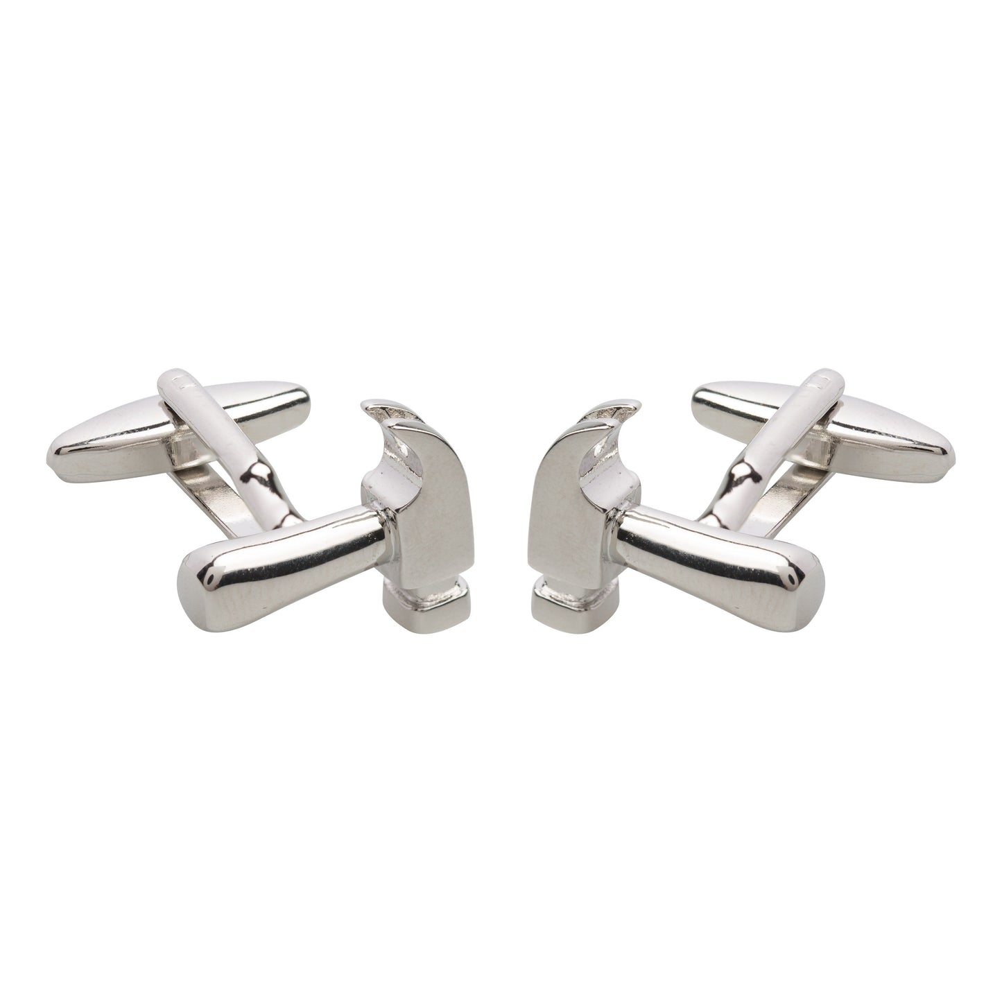 925 Silver Plated Hammer Design Fancy Cufflinks For Men (SJ_7069)