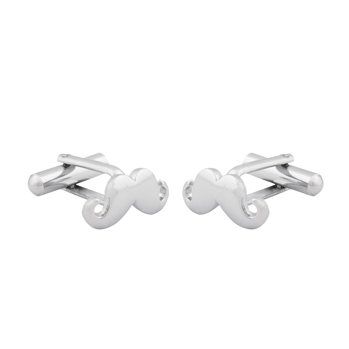 Funky & Stylish Cufflinks for Men - Moustache Design (SJ_7078) - Shining Jewel