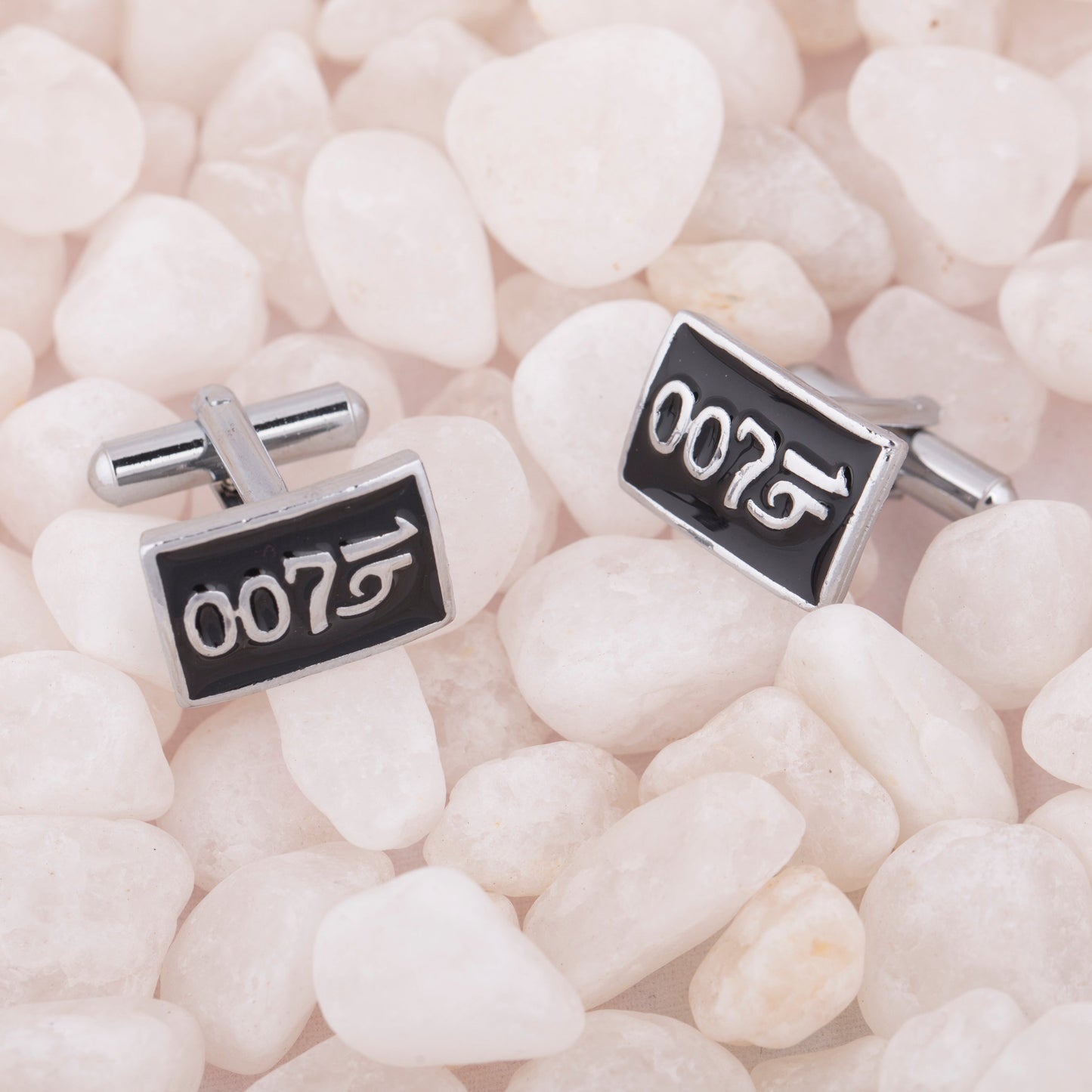 Elegant & Stylish 007 James Bond Cufflinks for Men (SJ_7079) - Shining Jewel