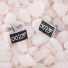 Elegant & Stylish 007 James Bond Cufflinks for Men (SJ_7079) - Shining Jewel