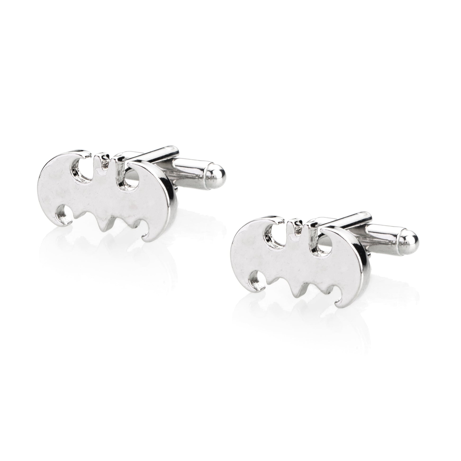 Elegant Fancy and Designer Silver Plated Batman Cufflinks for Men - Superhero Batman Design (SJ_7102) - Shining Jewel