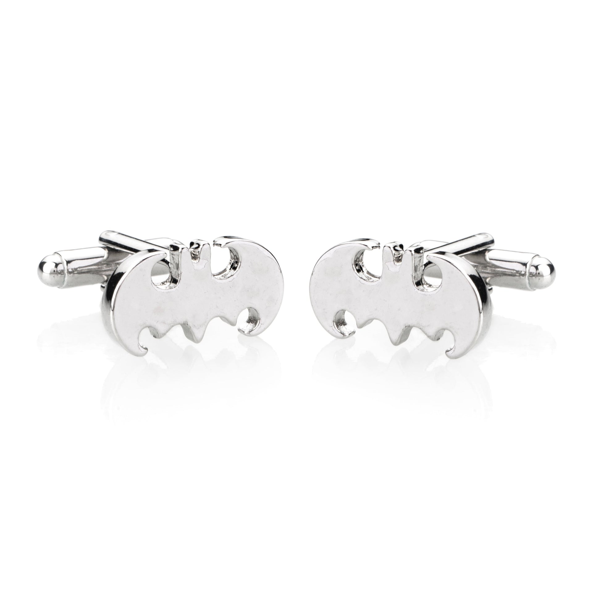 Elegant Fancy and Designer Silver Plated Batman Cufflinks for Men - Superhero Batman Design (SJ_7102) - Shining Jewel