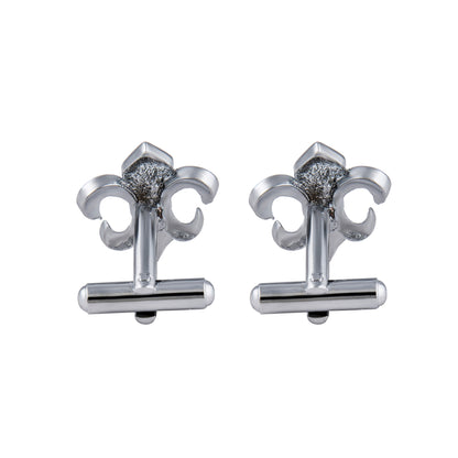 Chrome Silver Designer and Stylish Cufflinks for Men (SJ_7157)