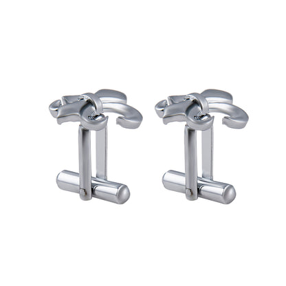 Chrome Silver Designer and Stylish Cufflinks for Men (SJ_7157)