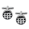 Elegant and Silver Plated Designer and Stylish Cufflinks for Men (SJ_7173)