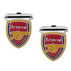 Elegant Fancy and Designer Silver Plated  Arsenal Club Design Cufflinks For Men (SJ_7180)