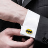 Elegant Fancy and Designer Silver Plated Superhero Collection Dark Knight Design Cufflinks For Men (SJ_7181)