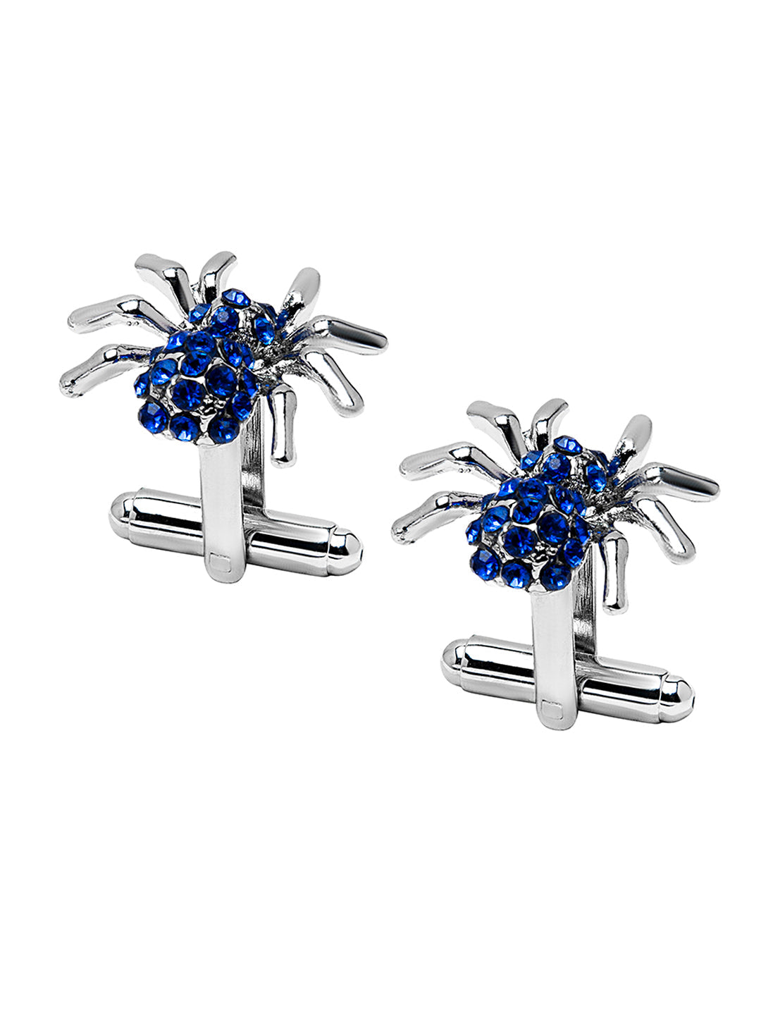 Elegant Fancy and Designer Silver Plated Superhero Collection Design Cufflinks For Men (SJ_7183)