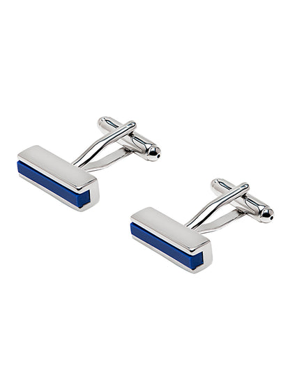 Chrome and Silver Plated Designer and Stylish Cufflinks for Men (SJ_7202)