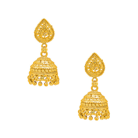 Traditional Gold Jhumkis (SJ_746)