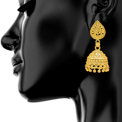 Traditional Gold Jhumkis (SJ_746)