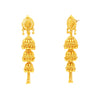 3 Layered Traditional Gold 24K Designer Jhumka Earrings (SJ_753)