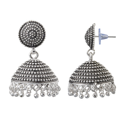 925 Silver Jhumki Earrings (SJ_799)