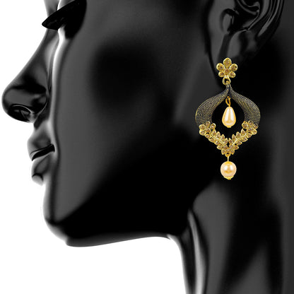 Traditional, Fancy And Ethnic Earring (SJ_807)