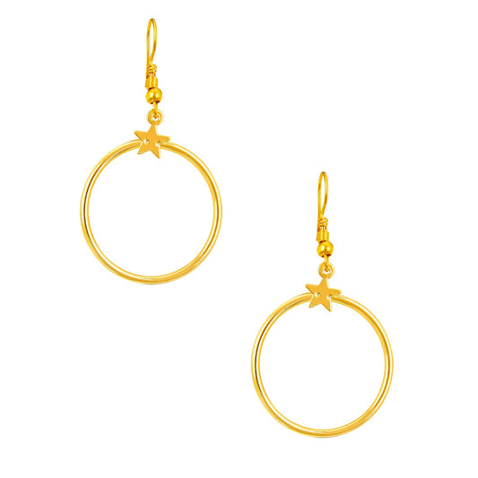 Small Size Designer Hoop Earring (SJ_826)