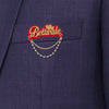 Shining Jewel Stylish And Fancy Sherwani Wedding Blazer Brooch For Men - Betiwale (SJ_9080)