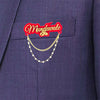 Shining Jewel Stylish And Fancy Sherwani Wedding Blazer Brooch For Men - Mundewale (SJ_9081)