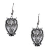 925 Antique Silver Oxidised Owl Earring (SJ_948)